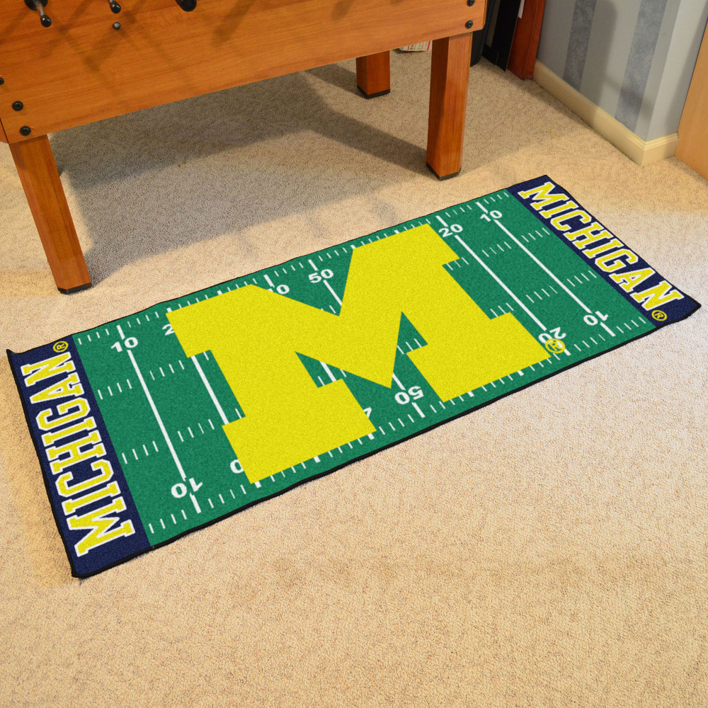 Michigan Wolverines Football Field Runner | Fanmats | 7549