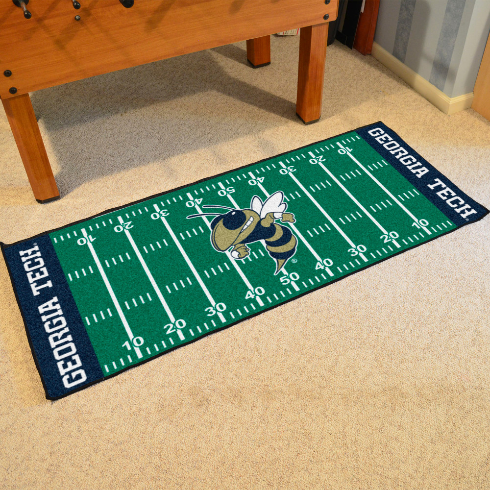 Georgia Tech Yellow Jackets Football Field Runner | Fanmats | 24007