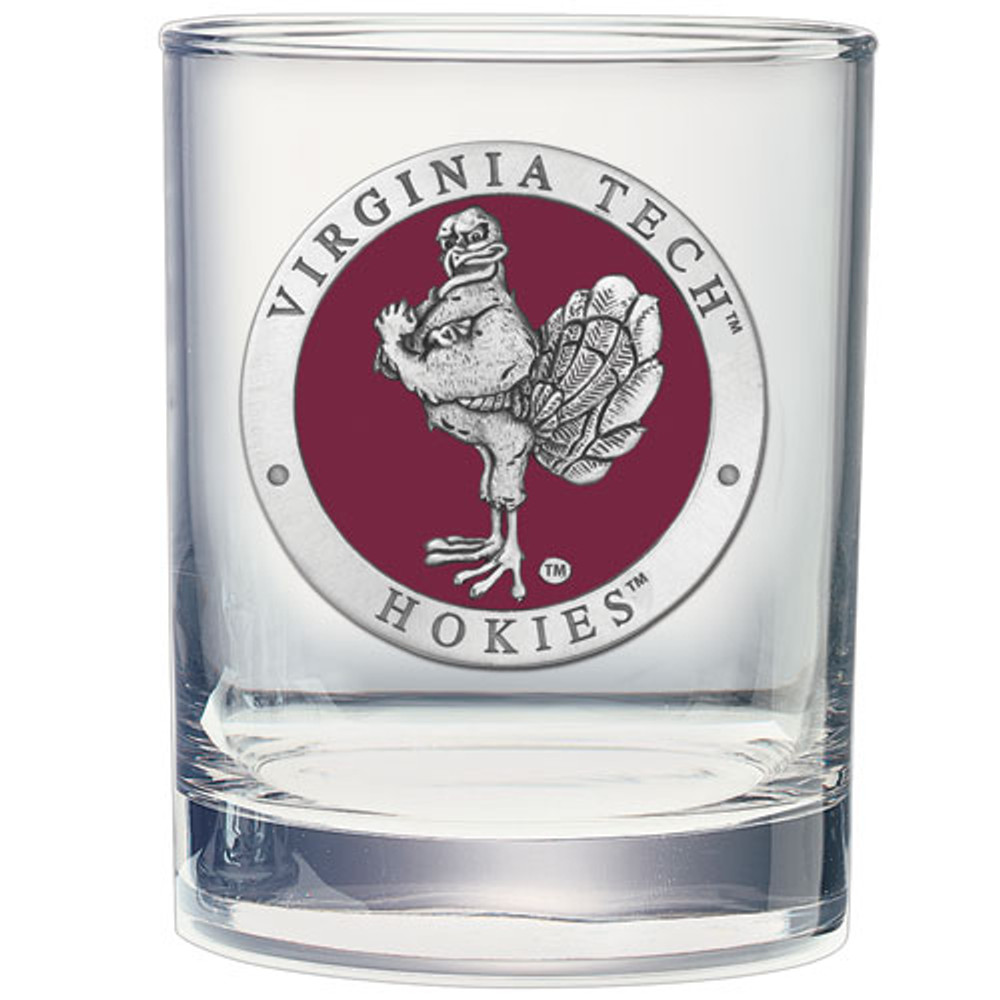 Virginia Tech Hokies Cocktail Glasses| Heritage Pewter | DOF- 10162ER