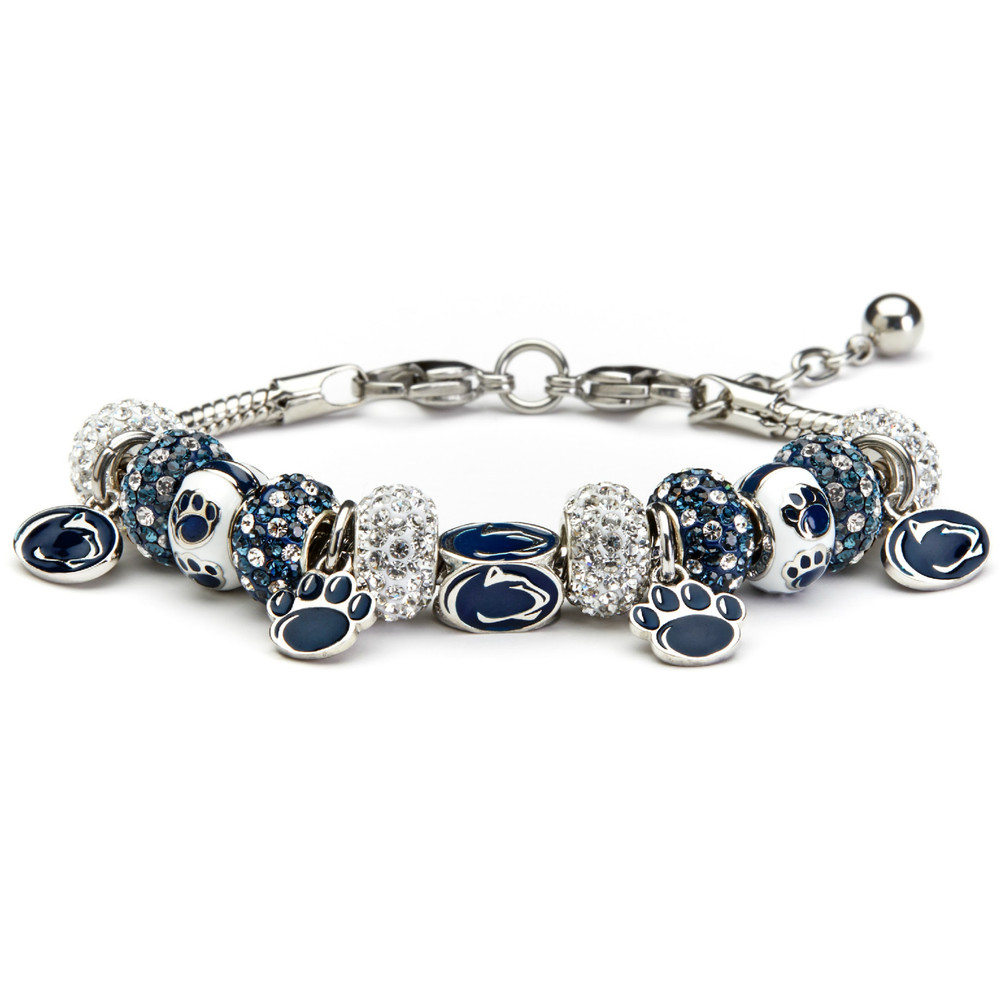 Penn State Nittany Lions Full Charm Bracelet | Stone Armory | PST-SK243