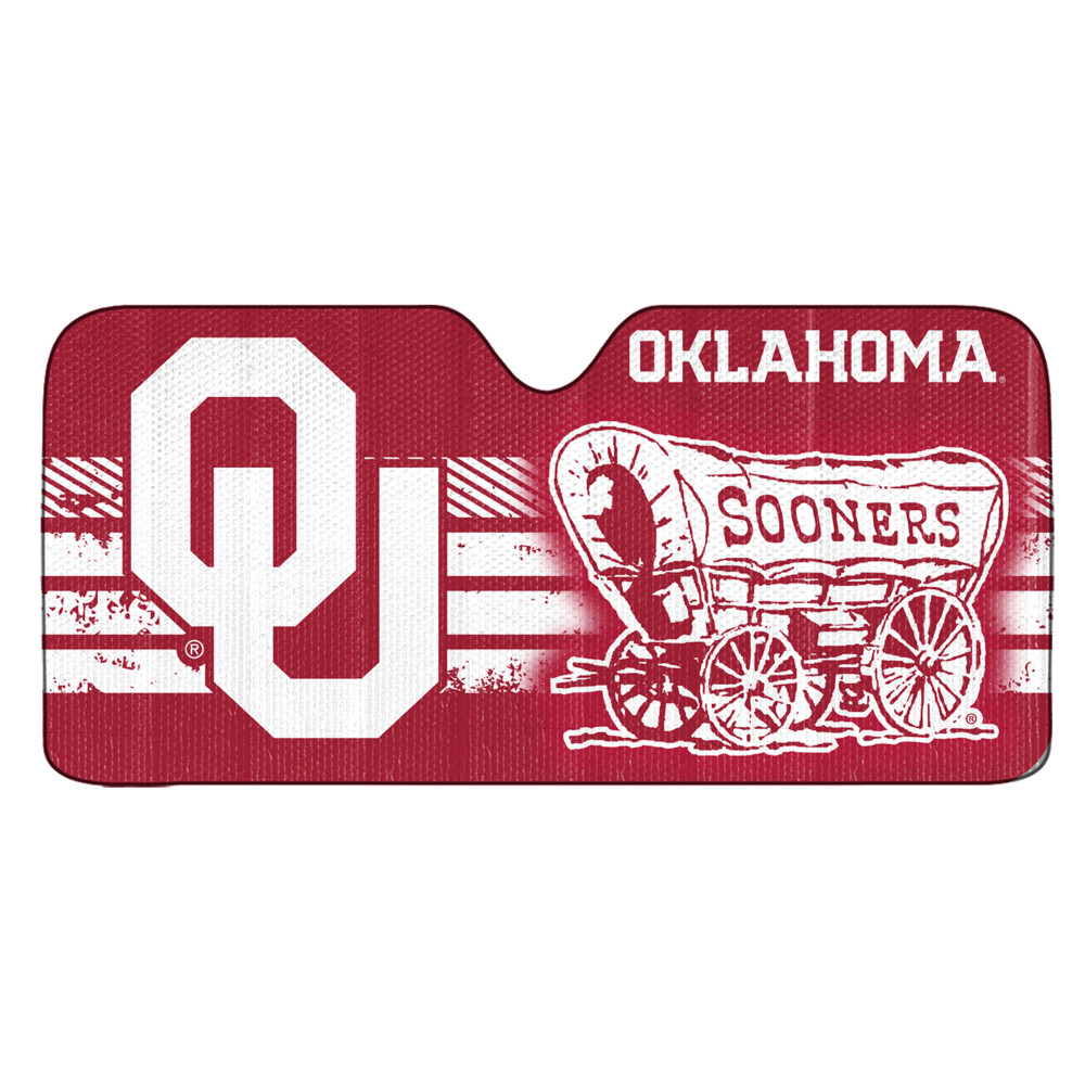 Oklahoma Sooners Auto Shade | Logo Chair | 192-F107