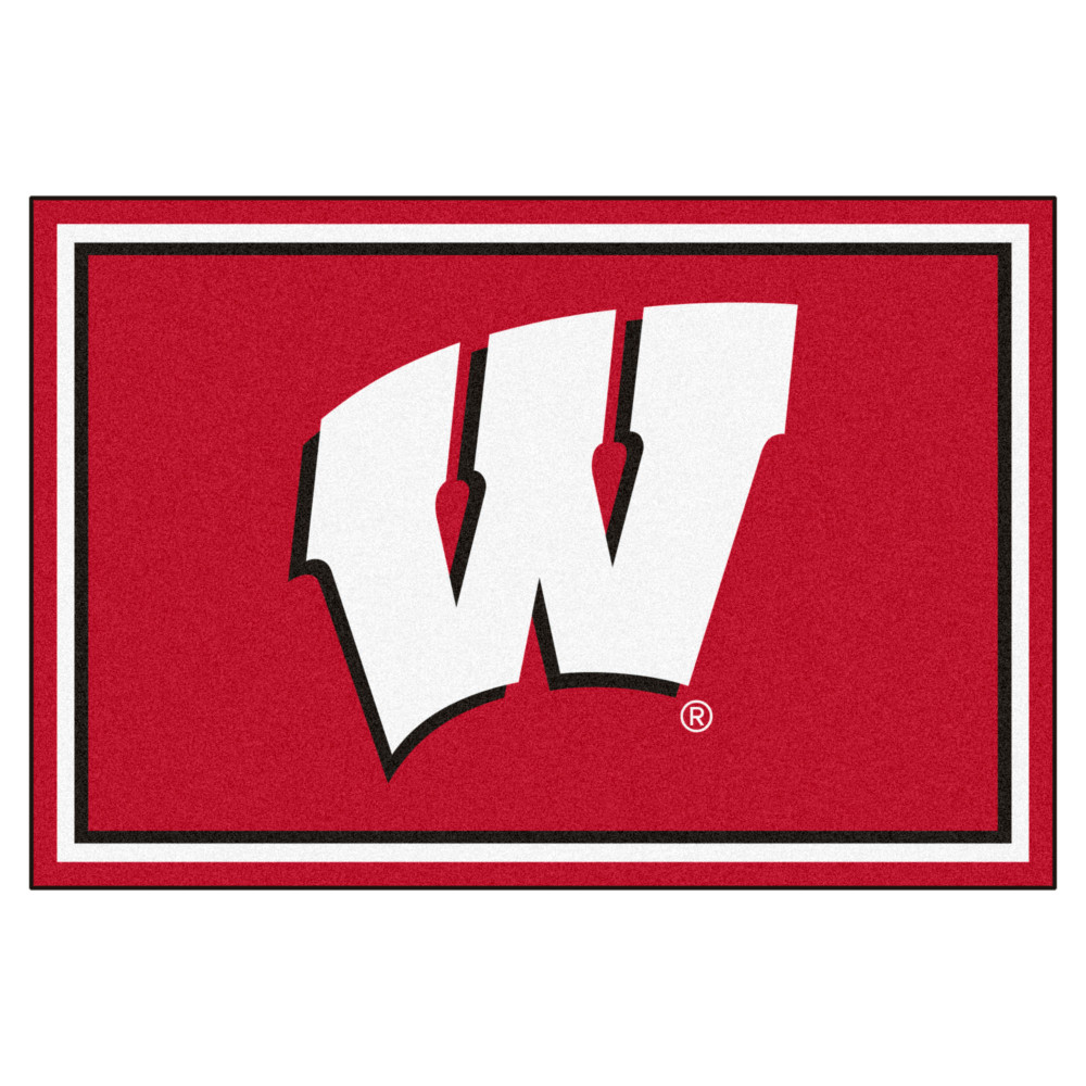 Wisconsin Badgers Area Rug 5' x 8' | Fanmats | 20316