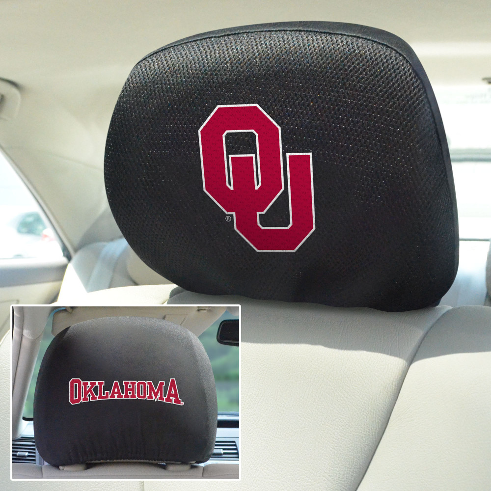 Oklahoma Sooners Headrest Cover | Fanmats |12590
