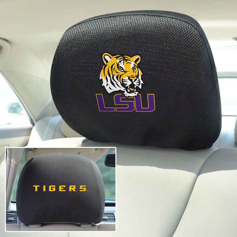 LSU Tigers Car Seat Headrest Cover