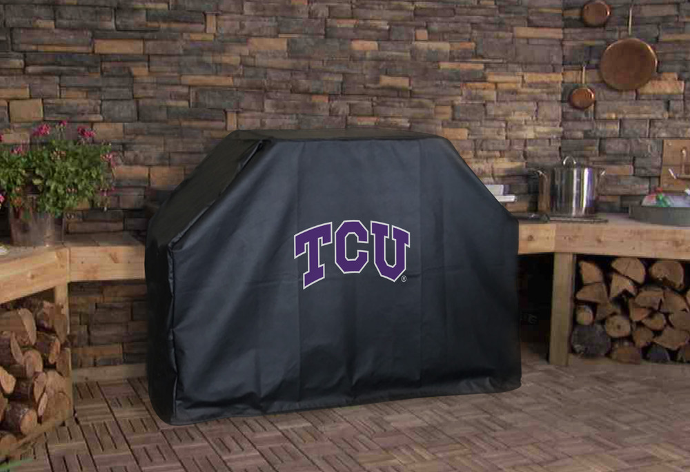 TCU Horned Frogs Grill Cover | Holland Bar Stool | GC60TexChr