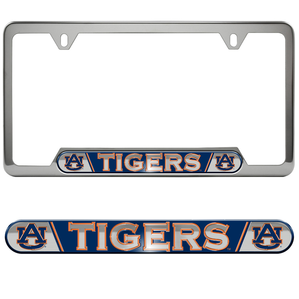 Auburn Tigers Embossed License Plate Frame | Fanmats | 61974