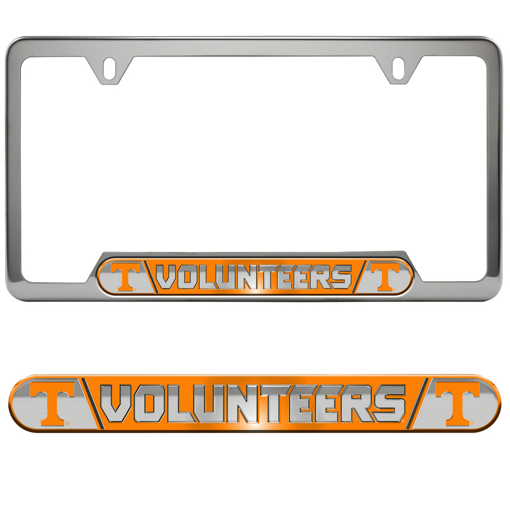 Tennessee Volunteers Embossed License Plate Frame | Fanmats | 61993