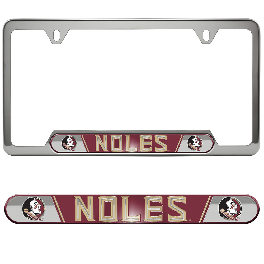 FSU Seminoles Embossed License Plate Frame | Fanmats | 61979