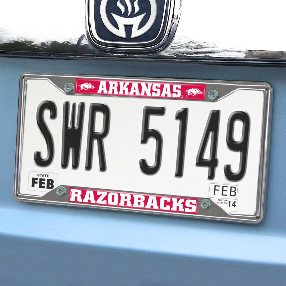 Arkansas Razorbacks License Plate Frame | Fanmats | 14808