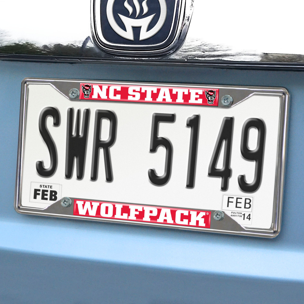 NC State Wolfpack License Plate Frame | Fanmats | 25589