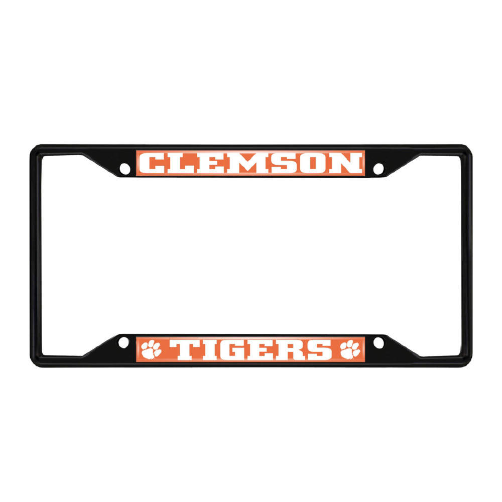 Clemson Tigers License Plate Frame - Black | Fanmats | 31247