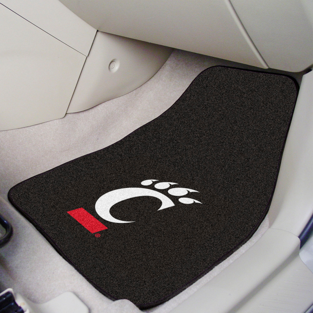 Cincinnati Bearcats 2 Piece Carpet Car Mat Set | Fanmats | 5643