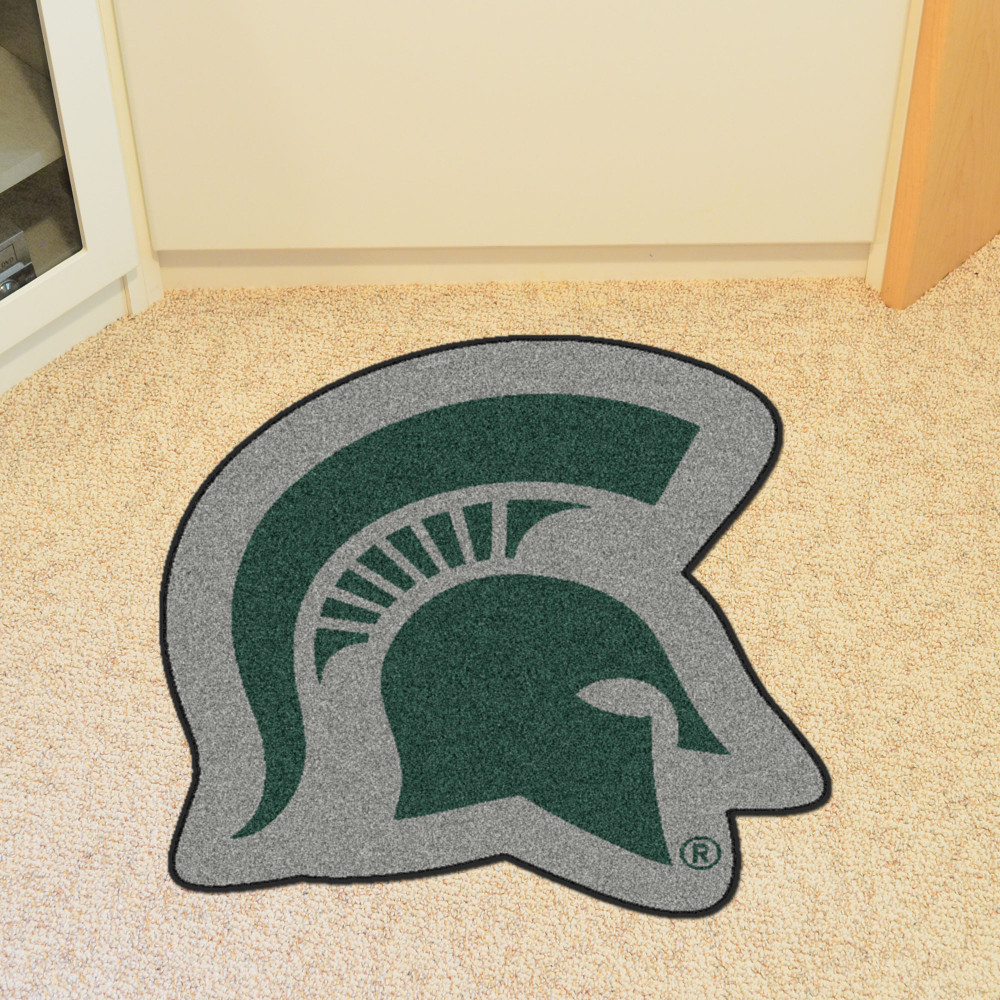 Michigan State Spartans Mascot Mat | Fanmats | 8326