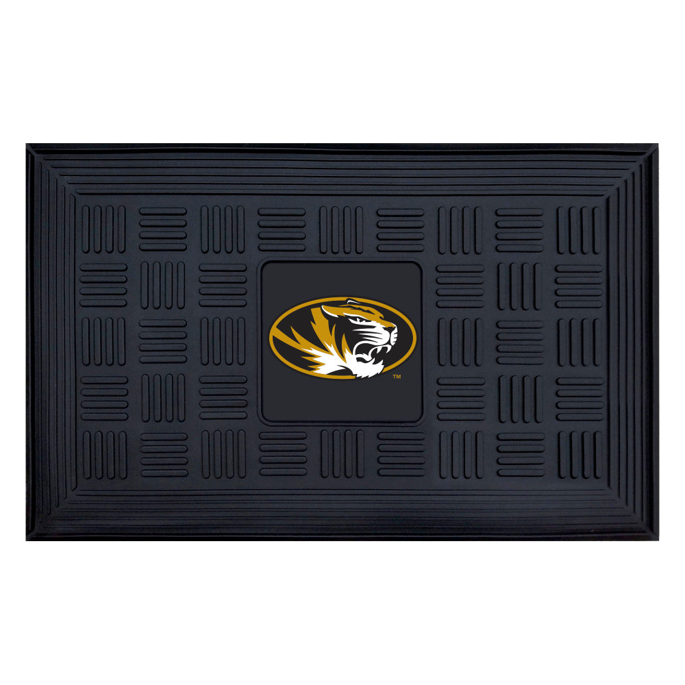 Missouri Tigers Medallion Door Mat | Fanmats | 11367