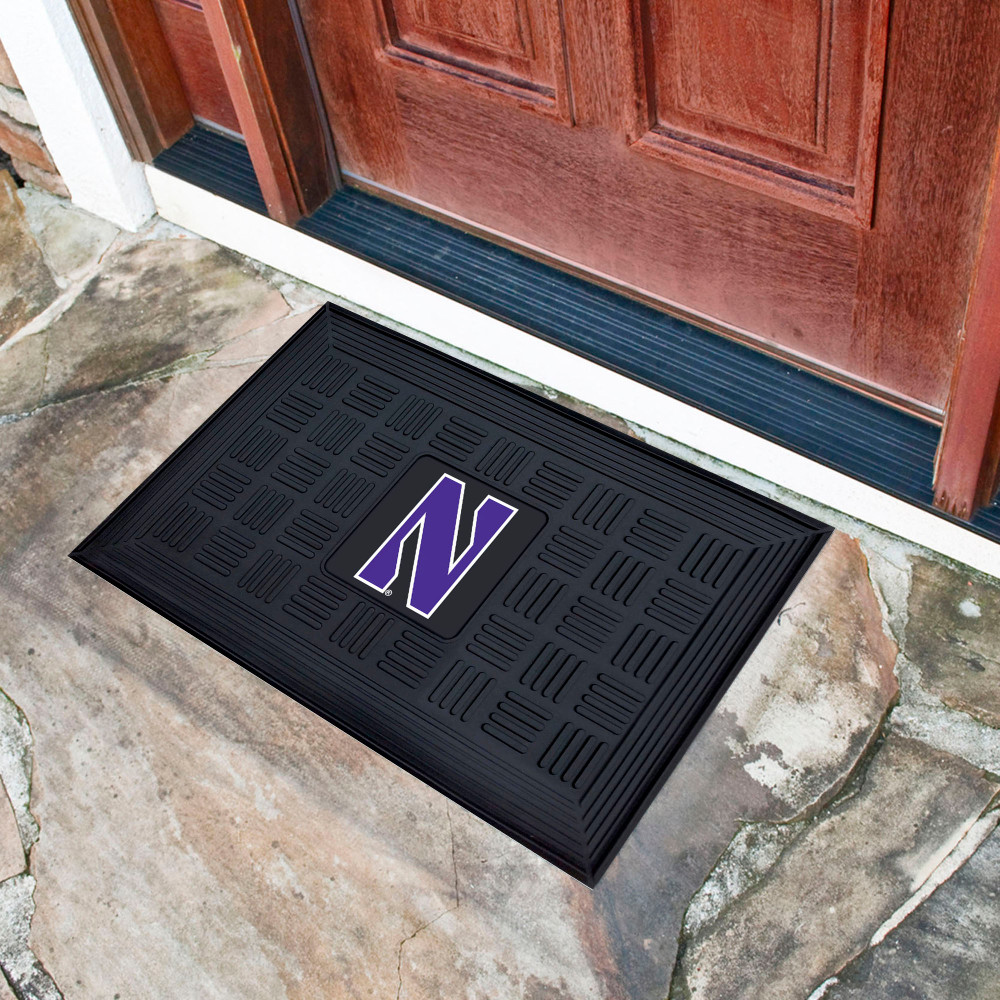 Northwestern Wildcats Medallion Door Mat | Fanmats | 21653