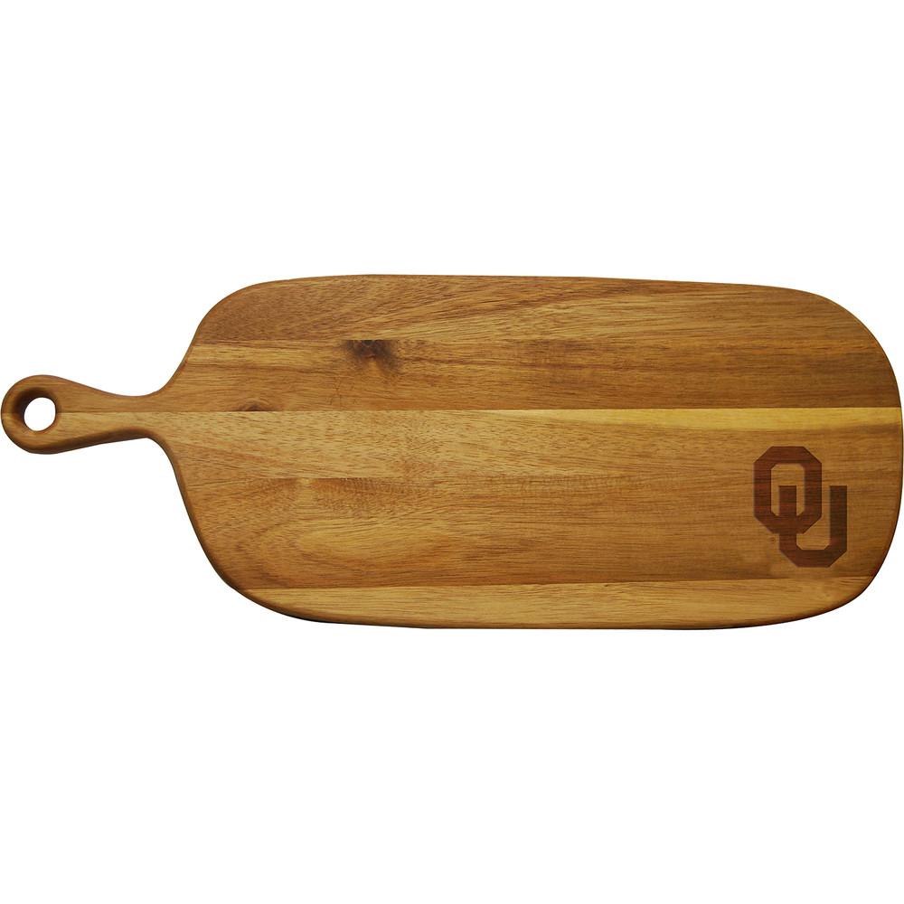 Oklahoma Sooners Paddle Cutting Board | Memory Company | COL-OK-2786