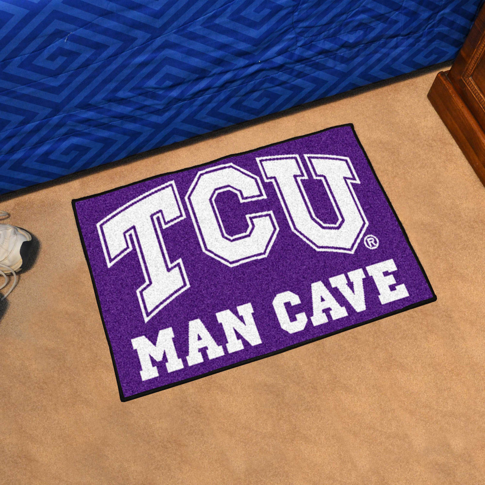 TCU Horned Frogs Man Cave Starter | Logo Chair | 215-F301-MC