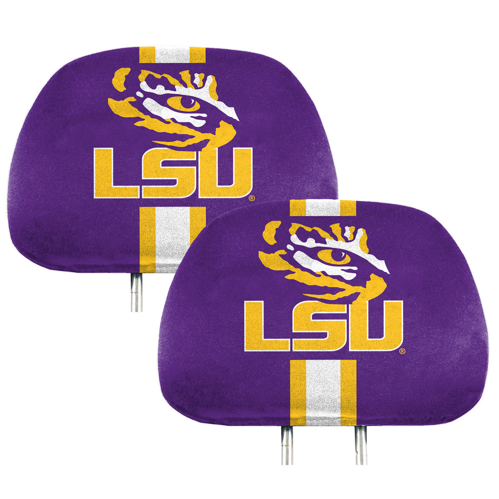 LSU Tigers Printed Headrest Cover | Fanmats | 62052