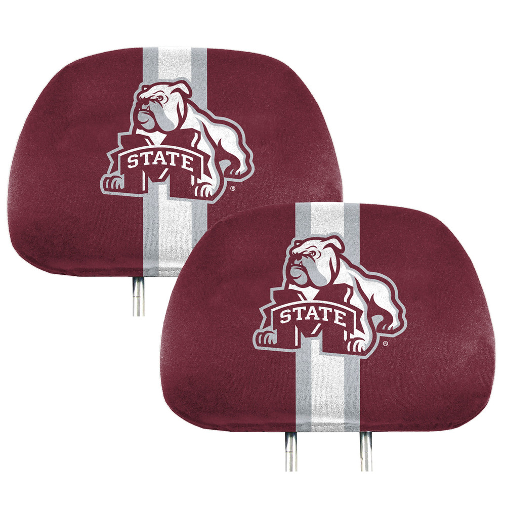 Mississippi State Bulldogs Printed Headrest Cover | Fanmats | 62058