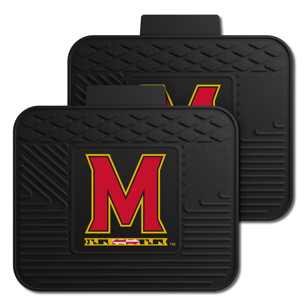 Maryland Terrapins Utility Car Mat Set of Two | Fanmats | 12286