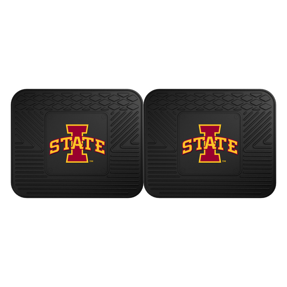 Iowa State Cyclones Utility Car Mat Set of Two | Fanmats | 12760