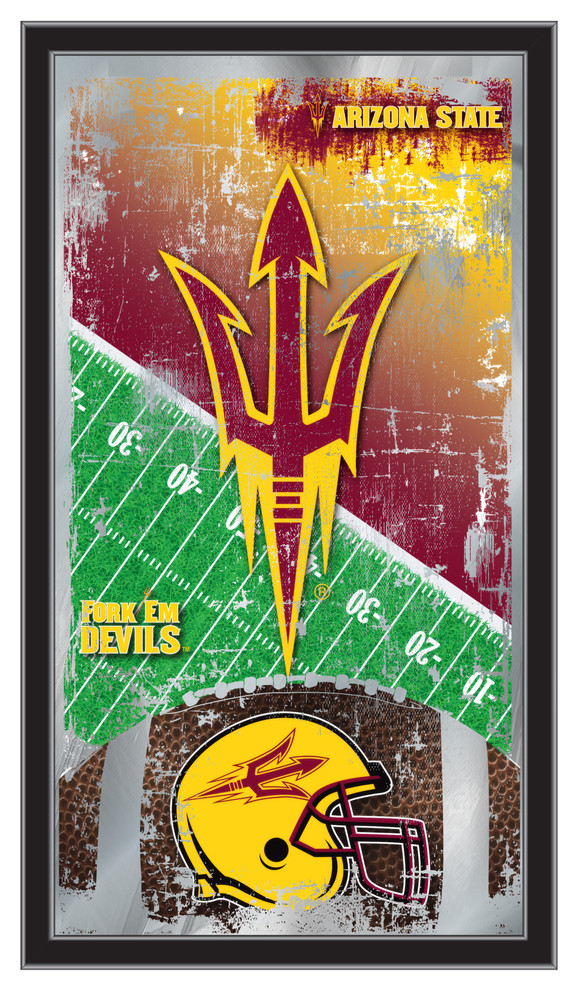 Arizona State Sun Devils Football Wall Mirror | Holland Bar Stool Co. | MFtblArizSt