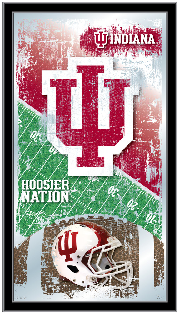 Indiana Hoosiers Football Wall Mirror | Holland Bar Stool Co. | MFtblIndnaU