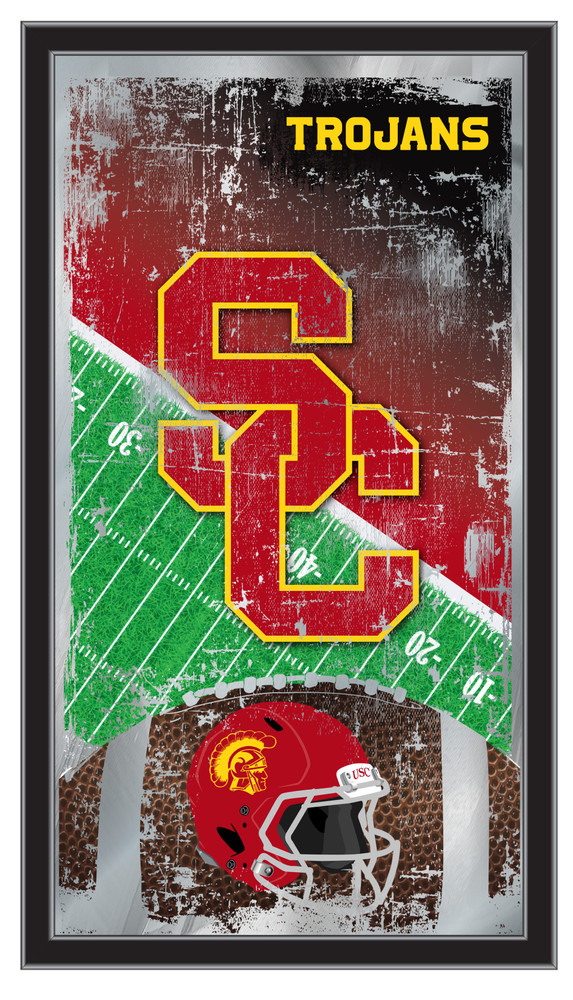 USC Trojans Football Wall Mirror | Holland Bar Stool Co. | MFtblSouCal