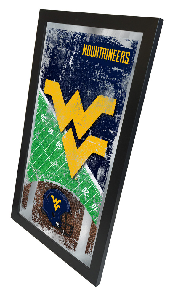 West Virginia Mountaineers Football Wall Mirror | Holland Bar Stool | MFtblWestVA