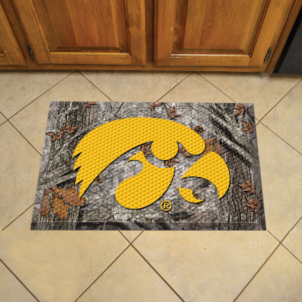 Iowa Hawkeyes Scraper Mat | Fanmats | 19215