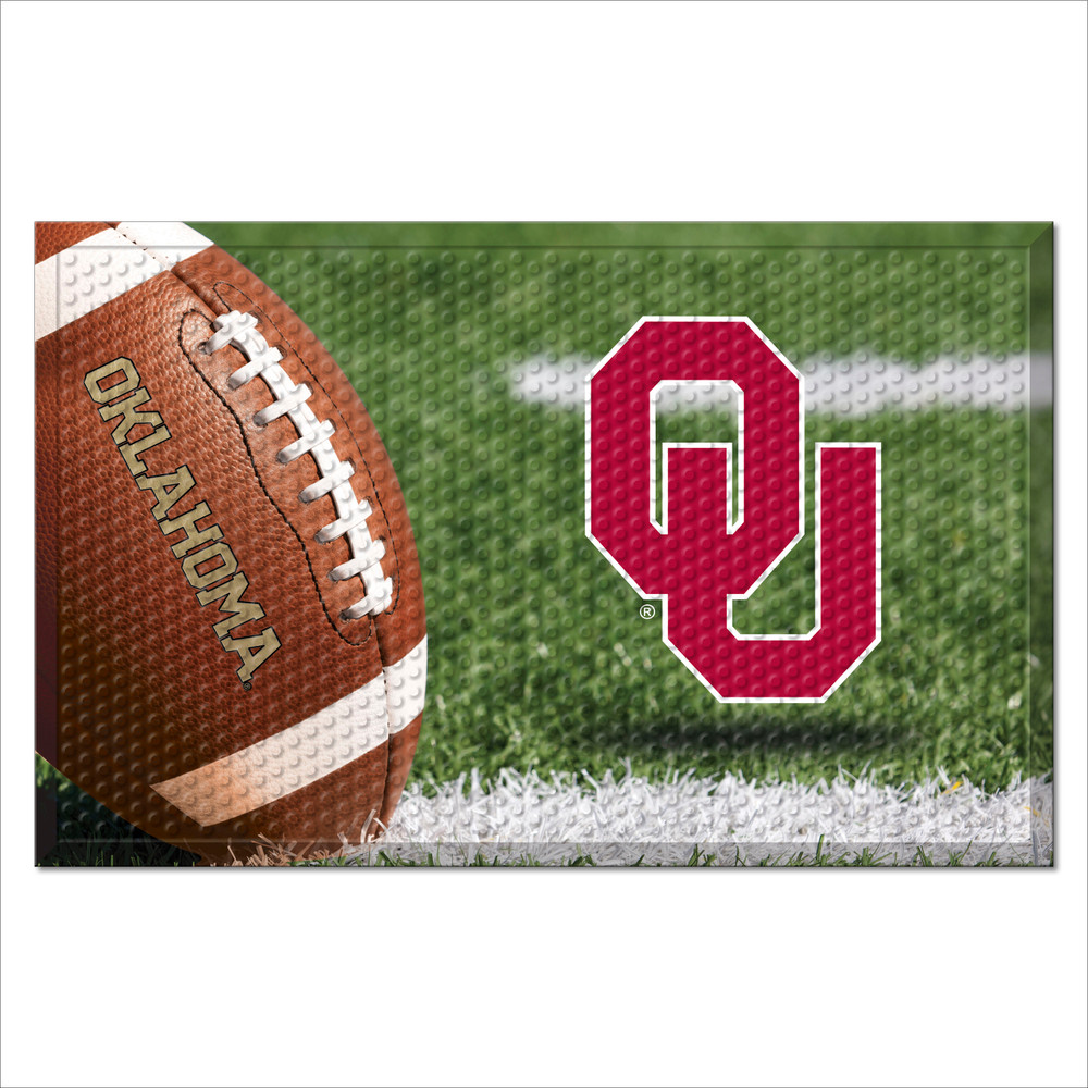 Oklahoma Sooners Scraper Mat | Fanmats | 19226