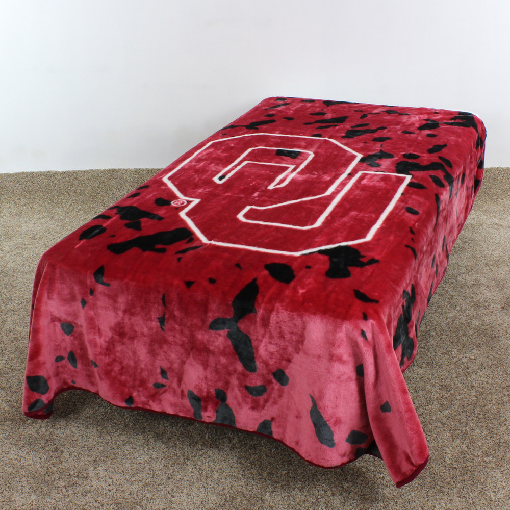 Oklahoma Sooners Throw Blanket / Bedspread | College Covers | OKLTH