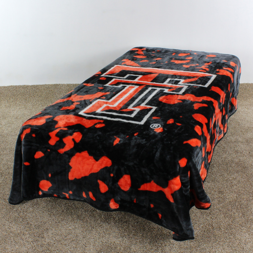 Texas Tech Red Raiders Throw Blanket / Bedspread | College Covers | TTUTH