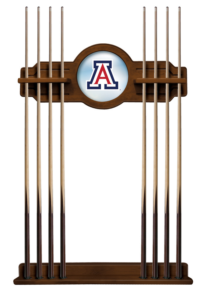 Arizona Wildcats Solid Wood Cue Rack | Holland Bar Stool Co. | CueChrdArizUn