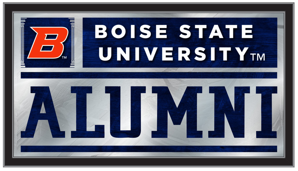 Boise State Broncos Alumni Wall Mirror | Holland Bar Stool Co. | MAlumBoisesS