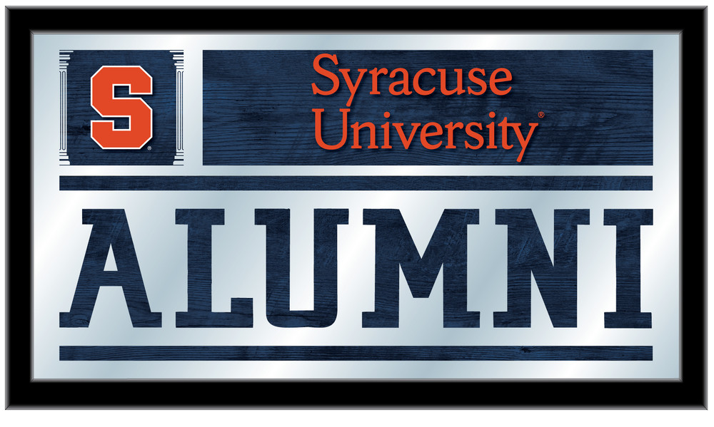 Syracuse Orange Alumni Wall Mirror | Holland Bar Stool Co. | MAlumSyrcse