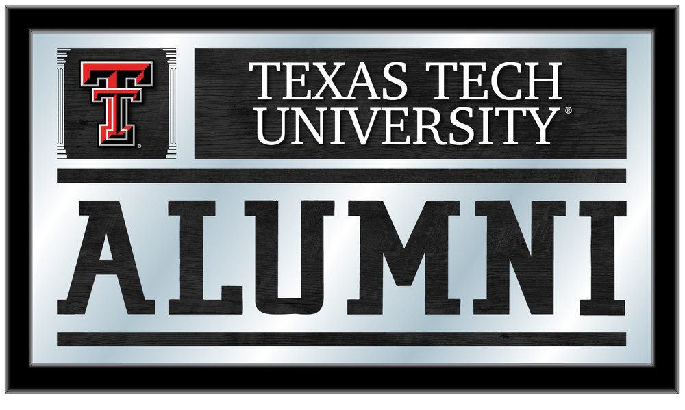 Texas Tech Red Raiders Alumni Wall Mirror | Holland Bar Stool Co. | MAlumTXTech