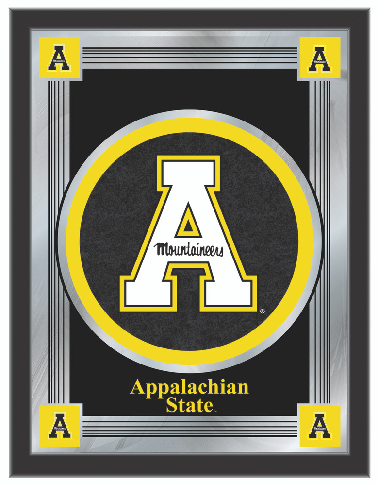 Appalachian State Mountaineers Logo Wall Mirror | Holland Bar Stool Co. | MLogoAppStU