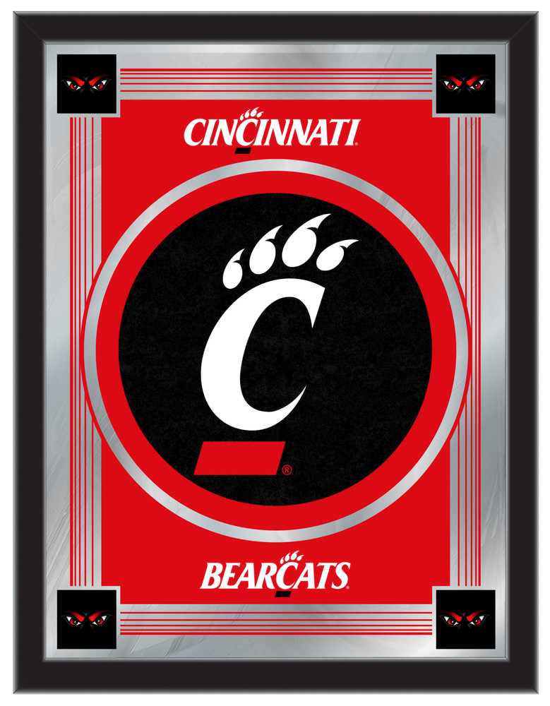 Cincinnati Bearcats Logo Wall Mirror | Holland Bar Stool Co. | MLogoCincin