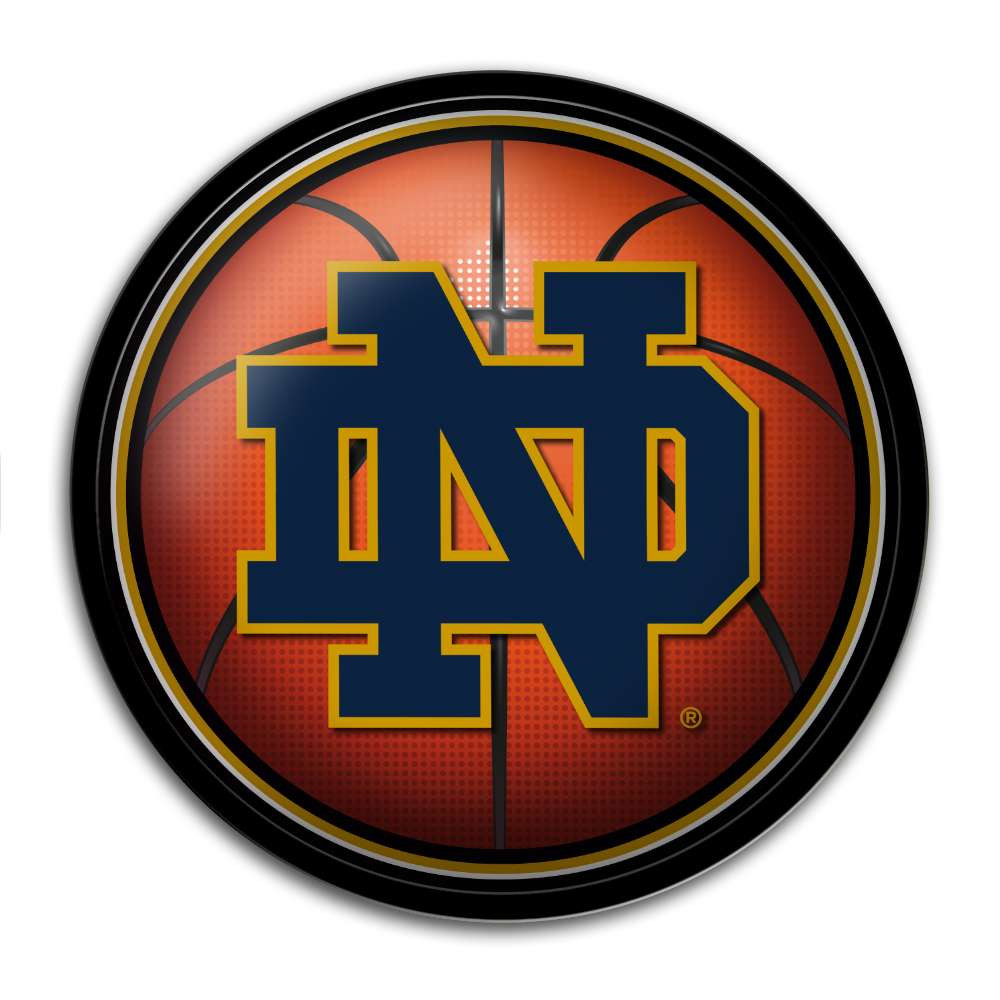 Notre Dame Fighting Irish: Basketball - Modern Disc Wall Sign | The Fan-Brand | NCNTRD-230-11