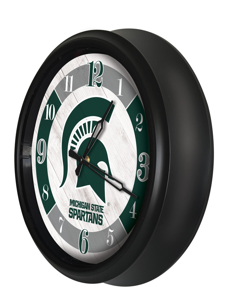 Michigan State Spartans Double Neon | Holland Bar Stool Co. | ODClk14BK-08MichSt