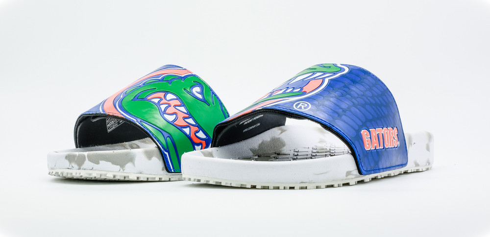 Florida Gators Slydr Slide Sandals | Hype Co. |HCPRO.WHT.UFG