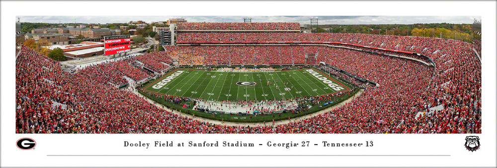 Georgia Bulldogs Football Stadium Panoramic Photo Print | Blakeway | UGA8