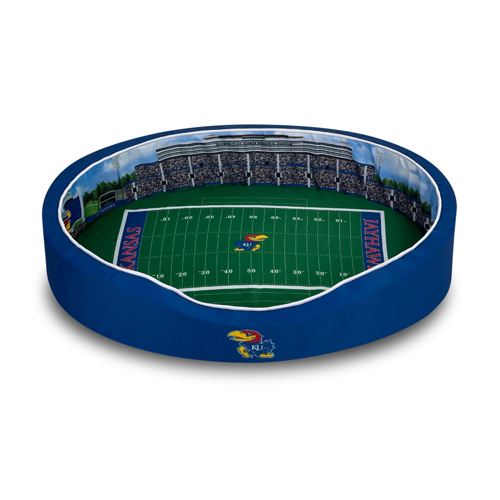 Kansas Jayhawks Stadium Pet Bed | Stadium Spot | FB-KAN-21