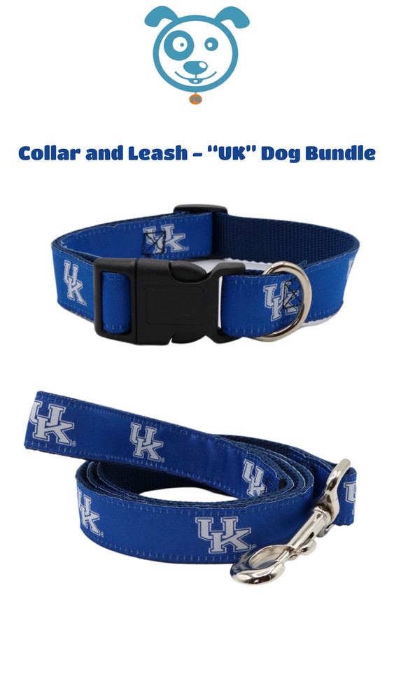 Kentucky Wildcats Dog Collar and Leash Set | STADIUM SPOT | DC-UK-DL-UK-6