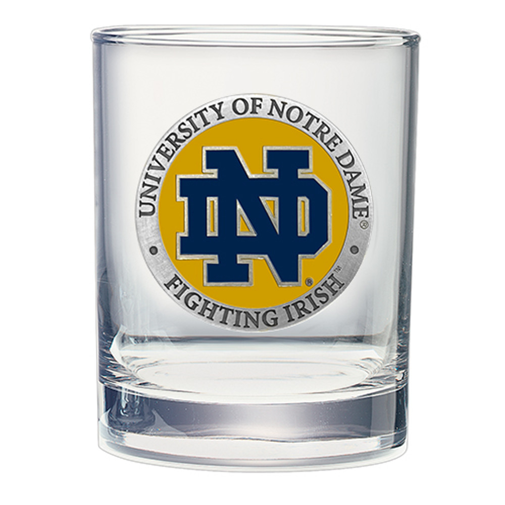 Notre Dame Fighting Irish Cocktail Glasses | Heritage Pewter | DOF10236EB