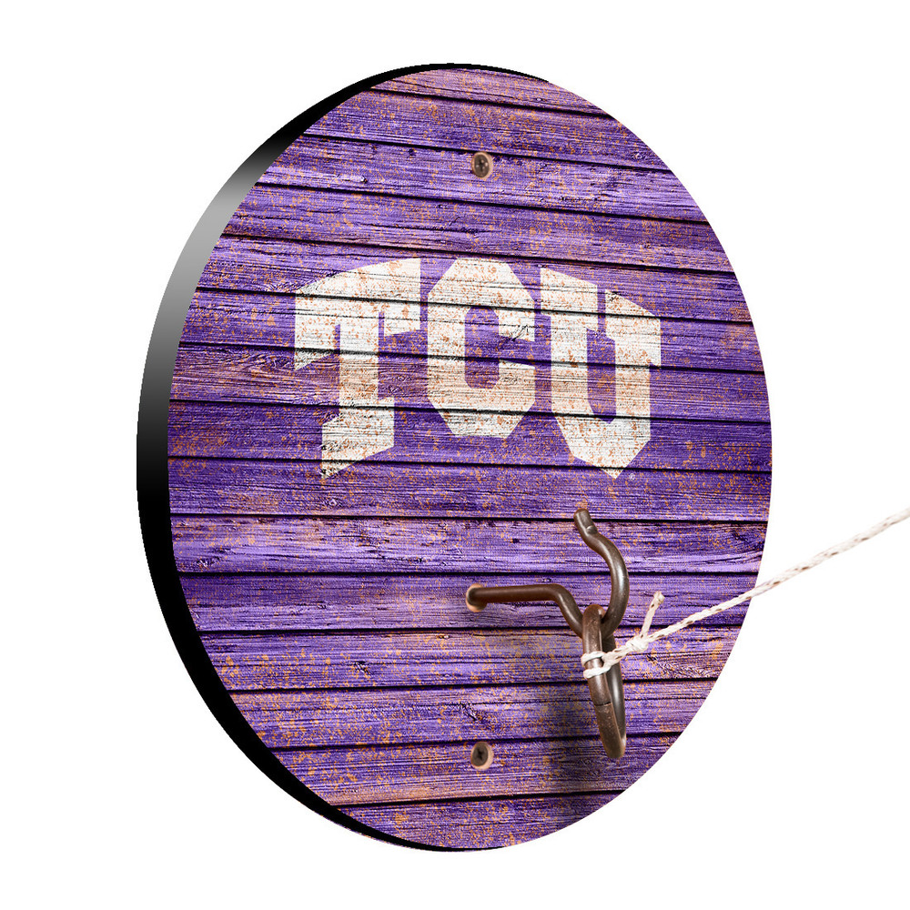 TCU Horned Frogs Hook and Ring Toss Game | VICTORY TAILGATE |9515945