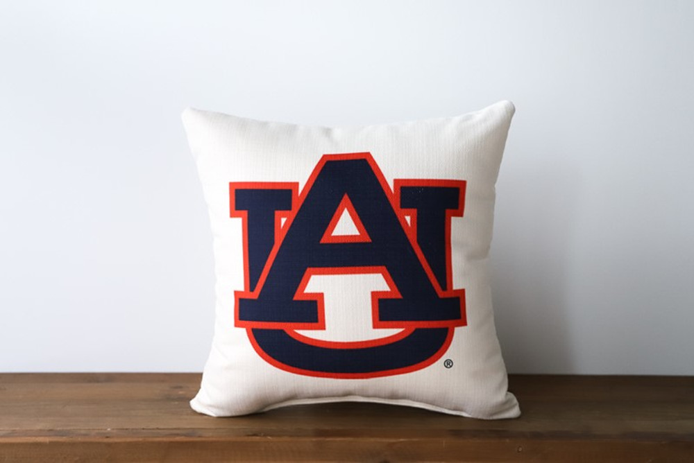 Auburn Tigers Logo Pillow - AU | Little Birdie | AU0002AP