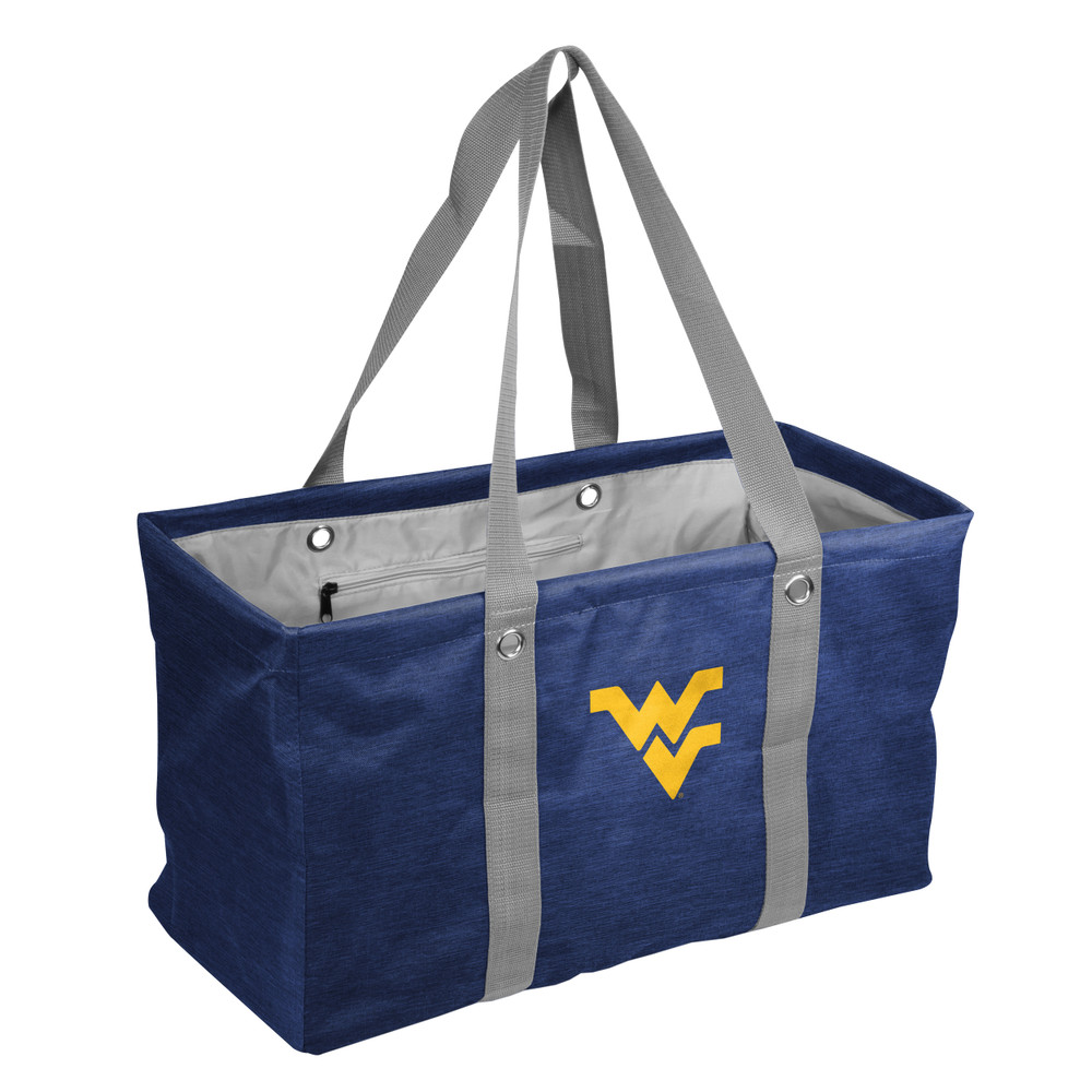 West Virginia Mountaineers Crosshatch Picnic Caddy | Logo Brands | 239-765-CR1