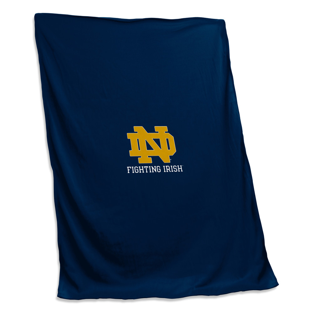 Notre Dame Fighting Irish Sweatshirt Blanket| Logo Brands |LGC190-74-1